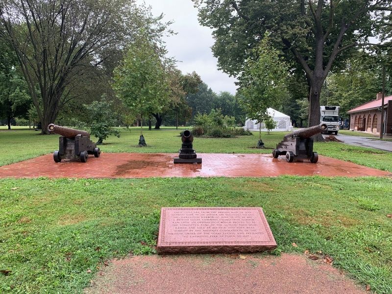 These Guns are from the British Man Of War Marker. Click for full size. These Guns are from the British Man Of War Marker image. Click for full size.