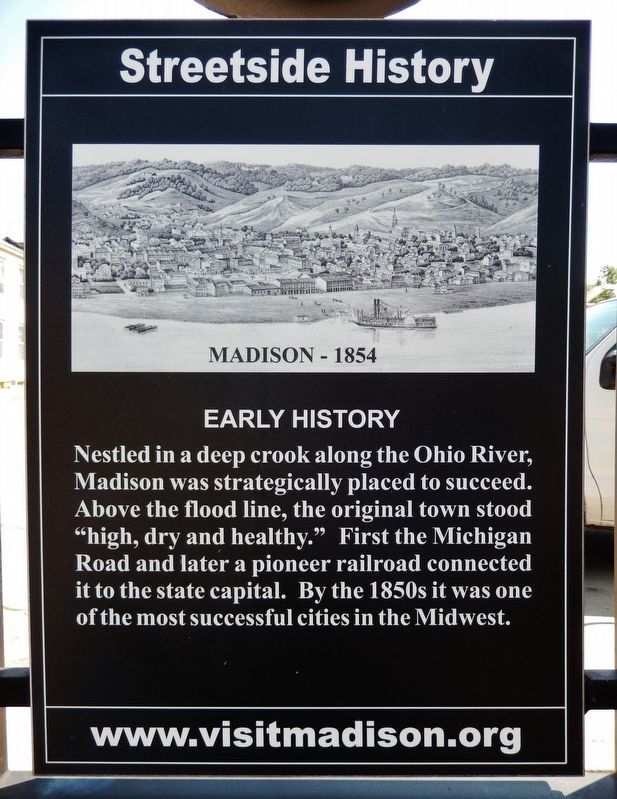 Early History Marker (<i>west side</i>) image. Click for full size.
