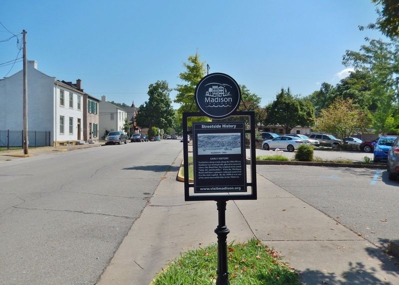 Early History Marker (<i>west side</i>). Click for full size. Early History Marker (<i>west side</i>) image. Click for full size.