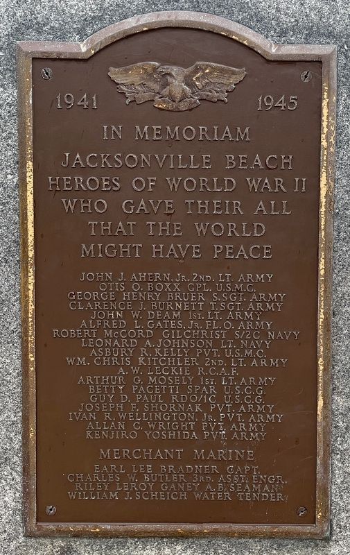 World War II Veterans Memorial. Click for full size. World War II Veterans Memorial image. Click for full size.