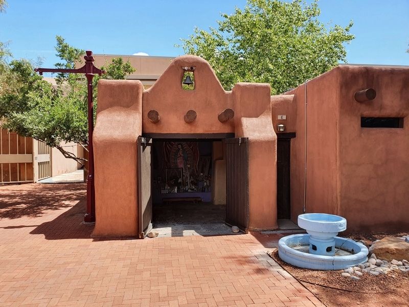 The Chapel to Nuestra Se�ora de Guadalupe at the Patio Escondido image. Click for full size.