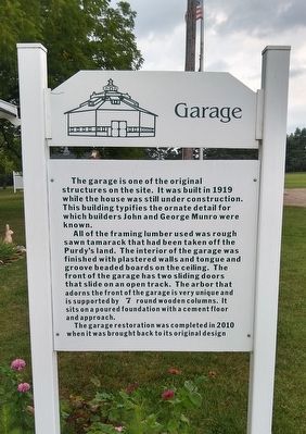 Garage Marker. Click for full size. Garage Marker image. Click for full size.
