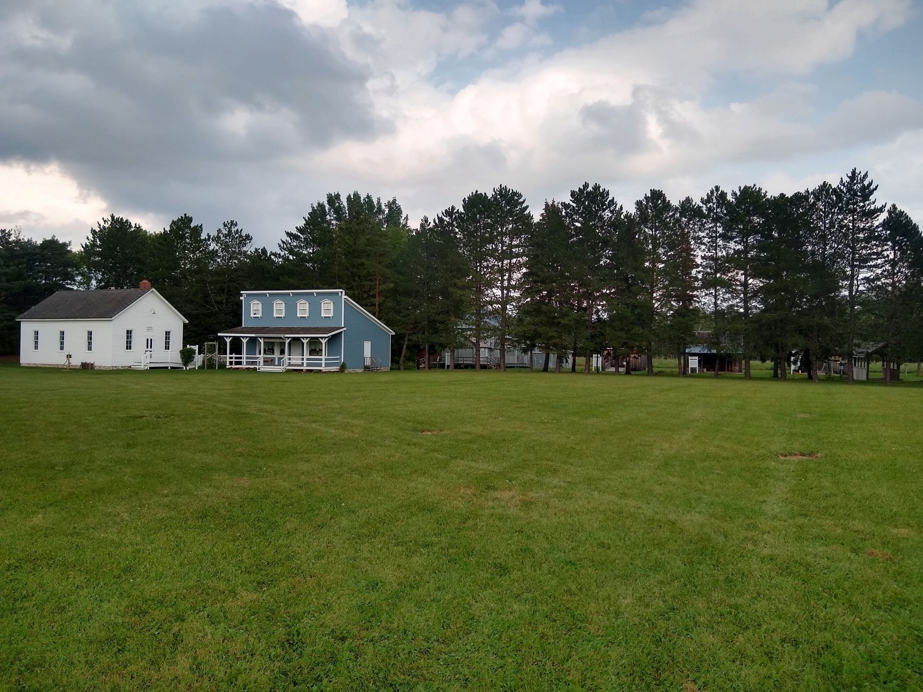 One Room Schoolhouse Marker image. Click for full size.