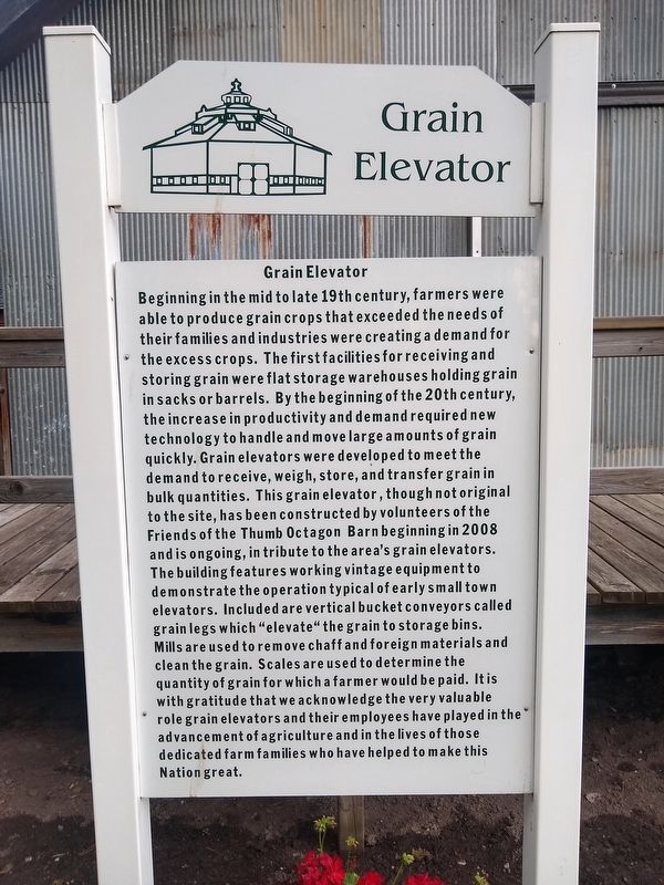 Grain Elevator Marker image. Click for full size.