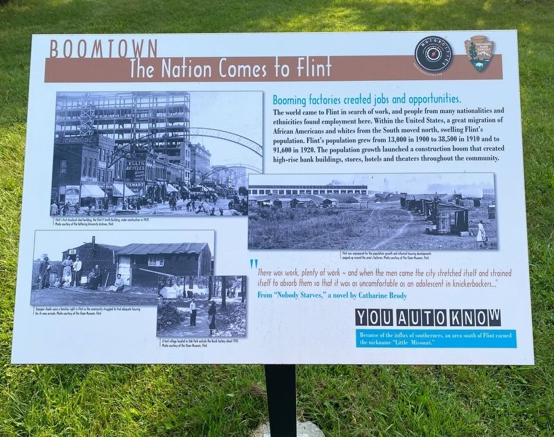 Boomtown Marker image. Click for full size.