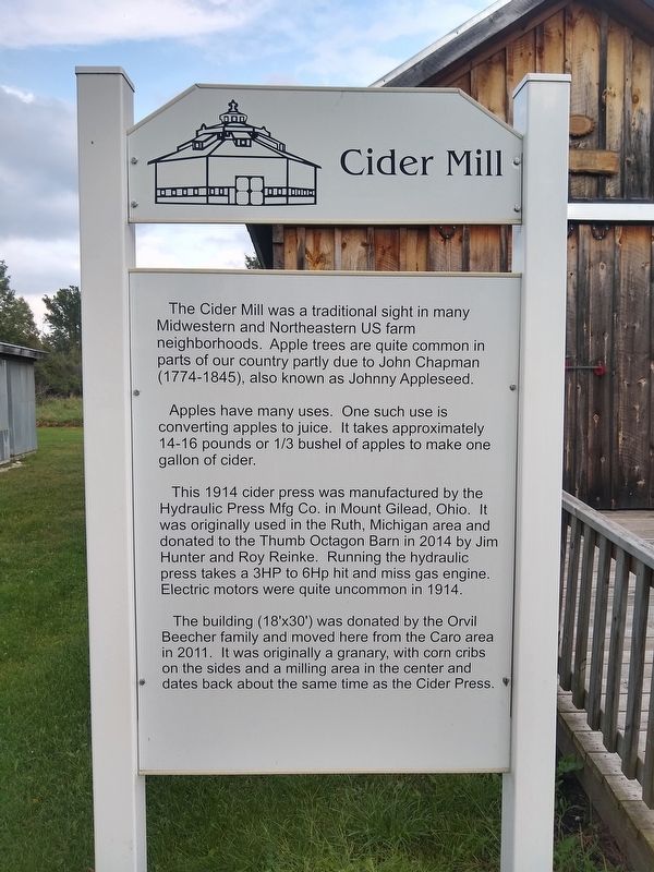 Cider Mill Marker image. Click for full size.