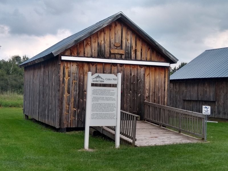 Cider Mill and Marker image. Click for full size.