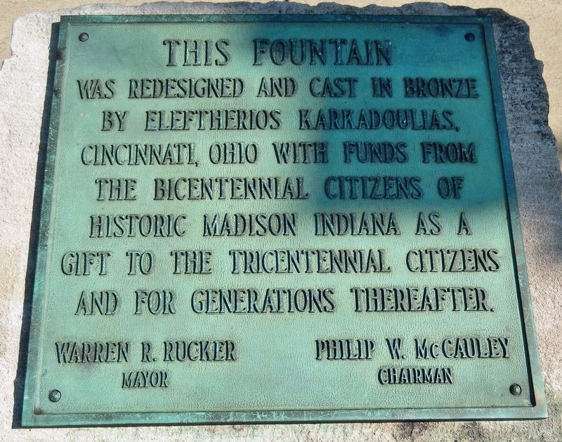 This Fountain Marker. Click for full size. This Fountain Marker image. Click for full size.