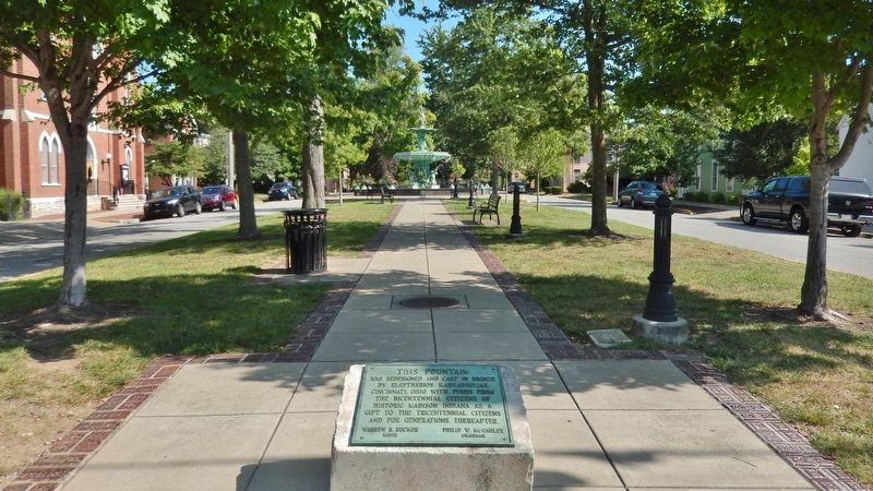 This Fountain Marker. Click for full size. This Fountain Marker image. Click for full size.