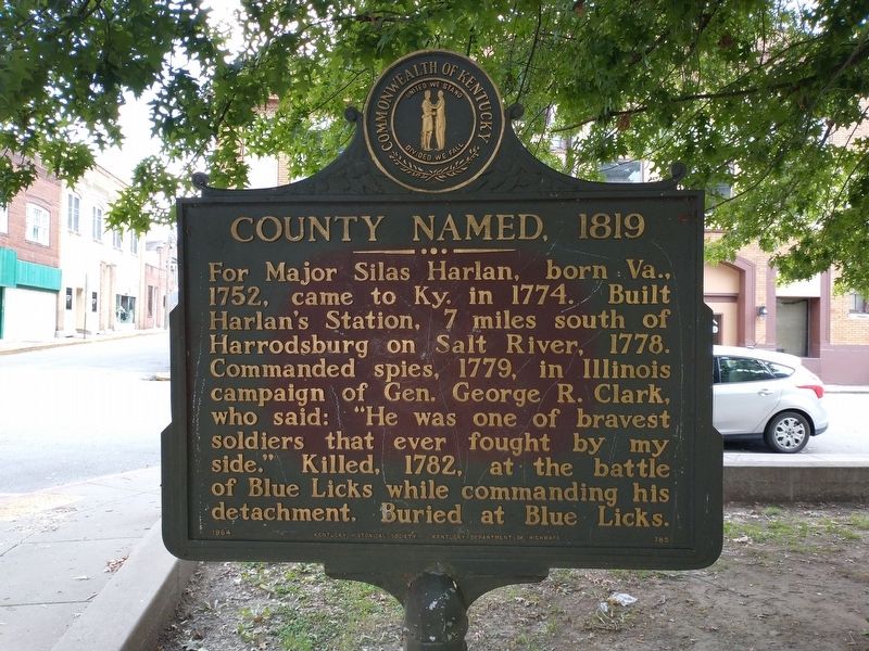 County Named, 1819 Marker image. Click for full size.