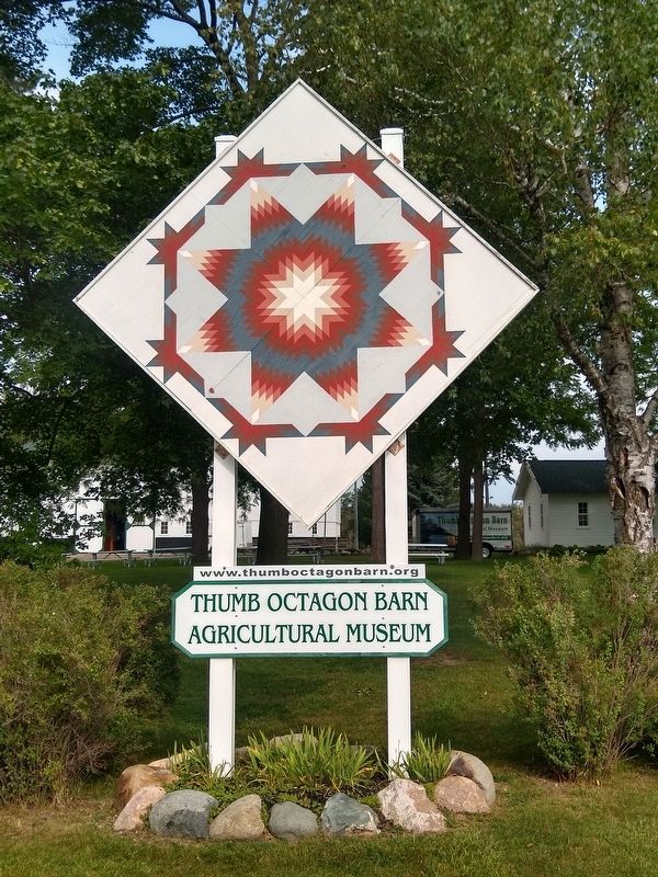 Thumb Octagon Barn Agricultural Museum Sign. Click for full size. Thumb Octagon Barn Agricultural Museum Sign image. Click for full size.