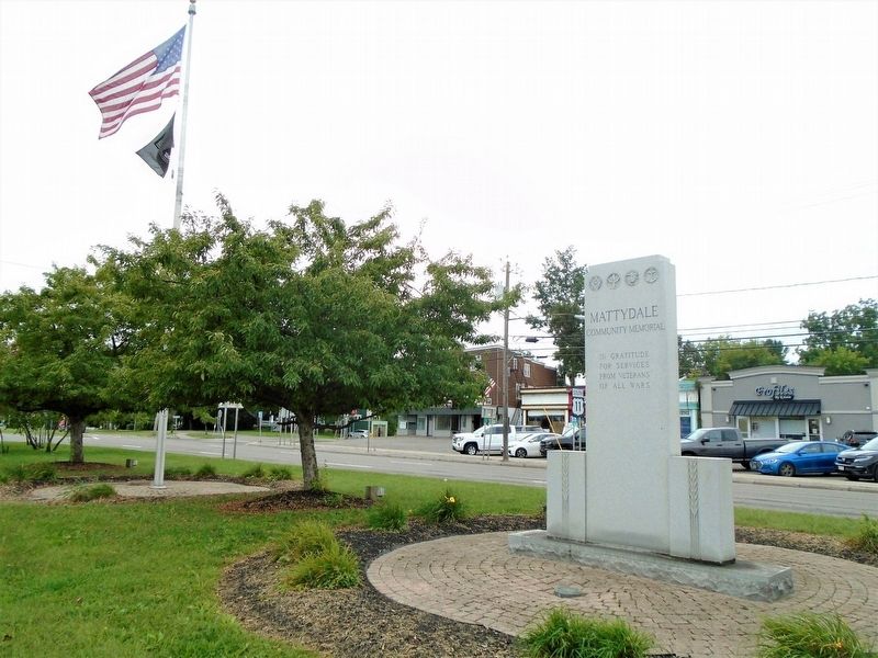 Mattydale Community Memorial. Click for full size. Mattydale Community Memorial image. Click for full size.