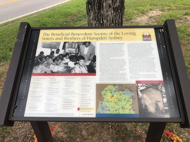 The Beneficial Benevolent Society of the Loving Sisters and Brothers of Hampden County Marker. Click for full size. The Beneficial Benevolent Society of the Loving Sisters and Brothers of Hampden County Marker image. Click for full size.