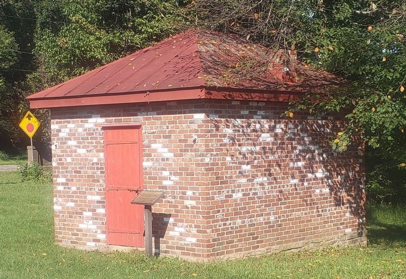 Rice's Landing Jail. Click for full size. Rice's Landing Jail image. Click for full size.