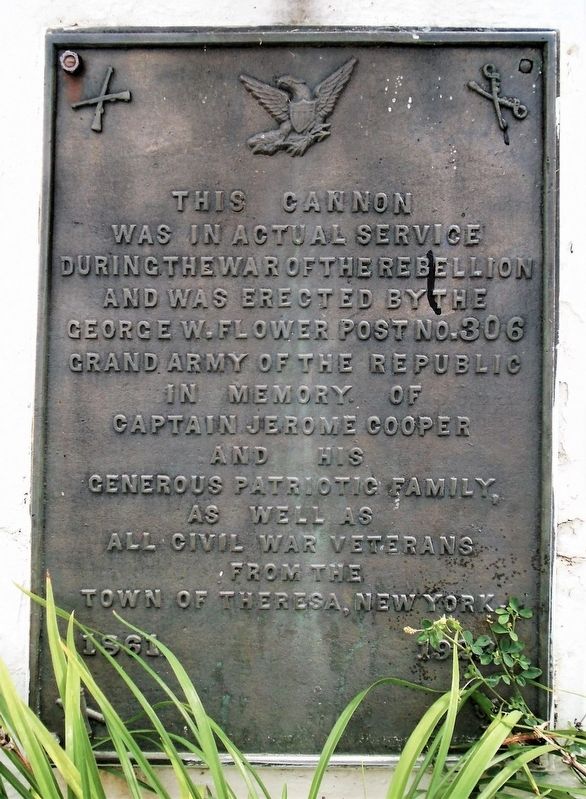 Civil War Cannon Marker image. Click for full size.