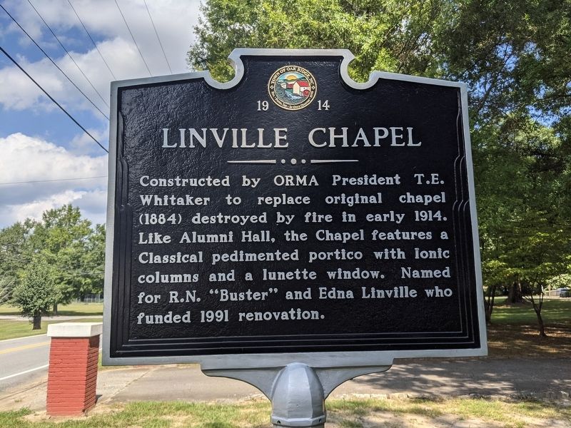Linville Chapel Marker image. Click for full size.