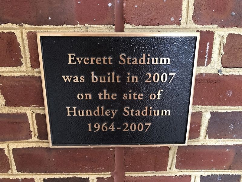 Everett Stadium Marker image. Click for full size.