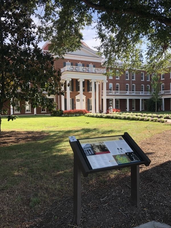 Farmville Female Seminary Association Marker. Click for full size. Farmville Female Seminary Association Marker image. Click for full size.
