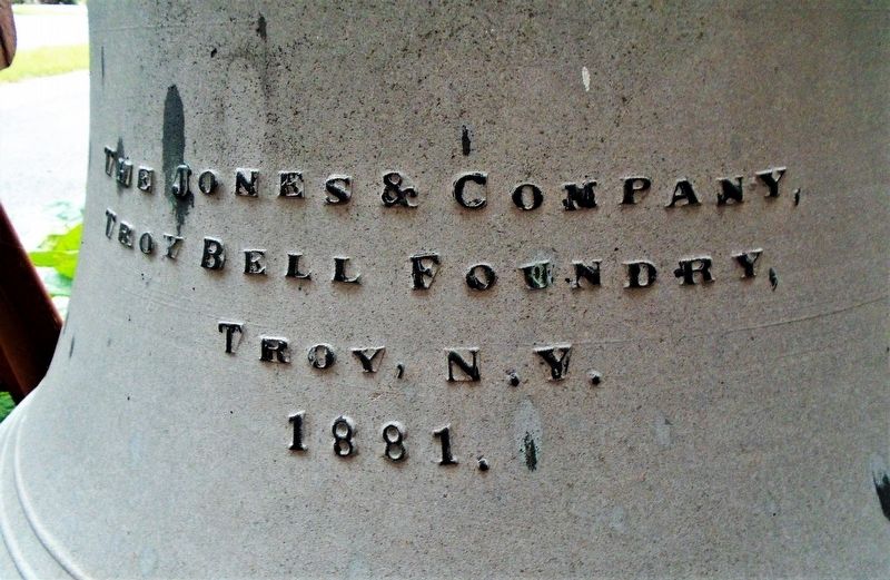 Methodist Episcopal Church Bell Foundry Mark. Click for full size. Methodist Episcopal Church Bell Foundry Mark image. Click for full size.