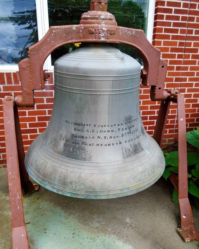 Methodist Episcopal Church Bell image. Click for full size.