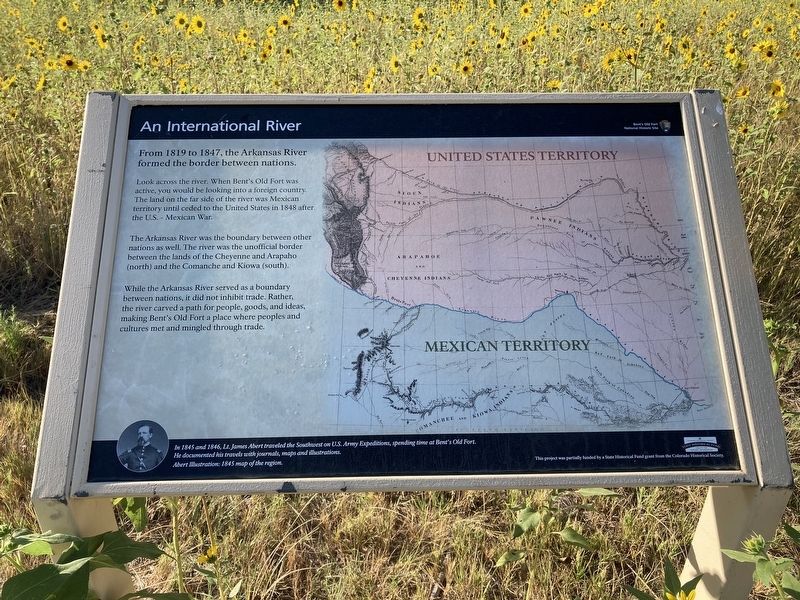An International River Marker image. Click for full size.