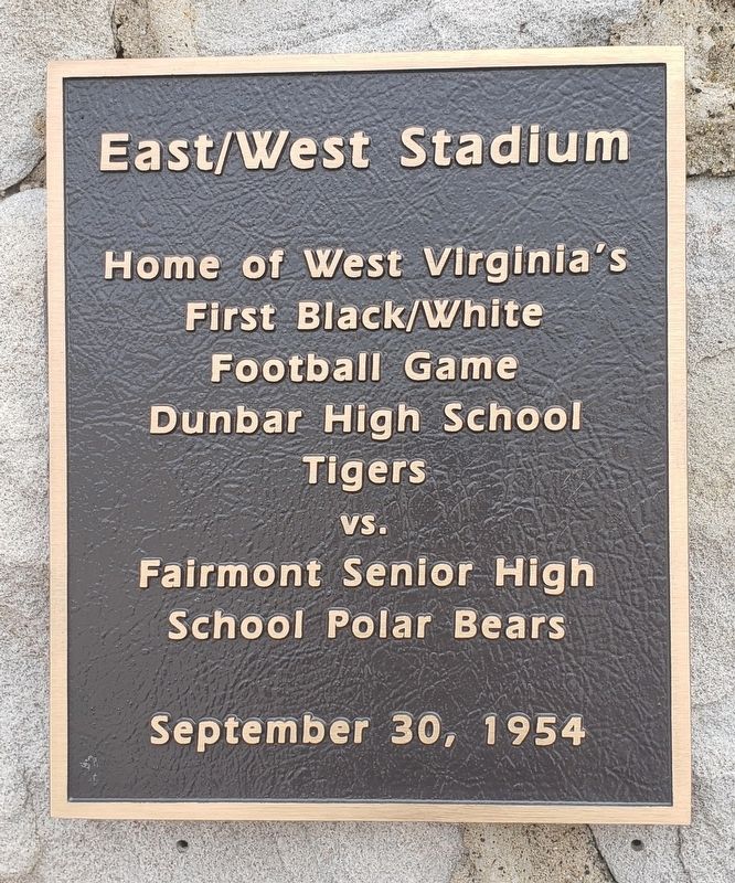 East/West Stadium Marker image. Click for full size.