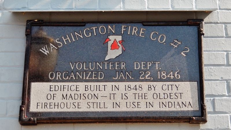 Washington Fire Co. #2 Marker image. Click for full size.