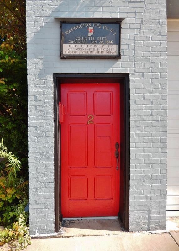 Washington Fire Co. #2 Marker image. Click for full size.