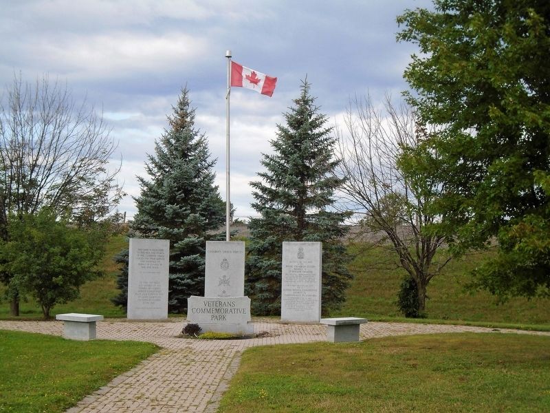 Veterans Commemorative Park. Click for full size. Veterans Commemorative Park image. Click for full size.