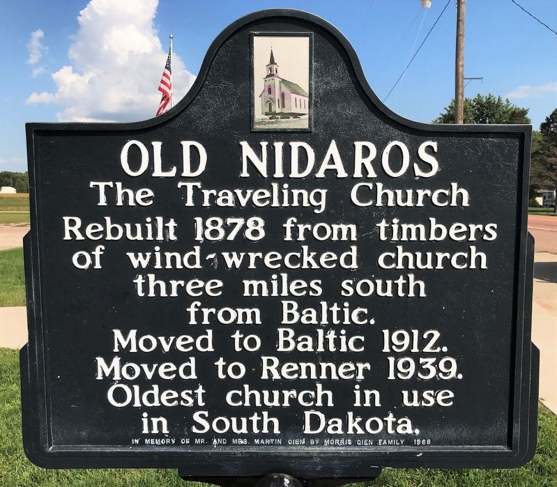 Old Nidaros Marker image. Click for full size.
