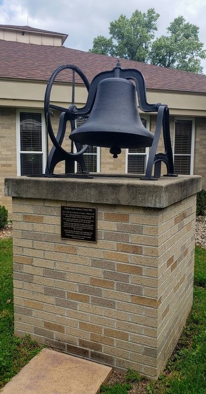 Original Saint Anthony Church Bell Marker image. Click for full size.