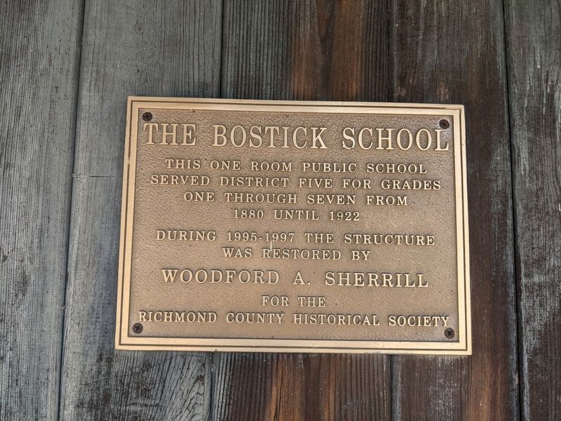 The Bostick School image. Click for full size.