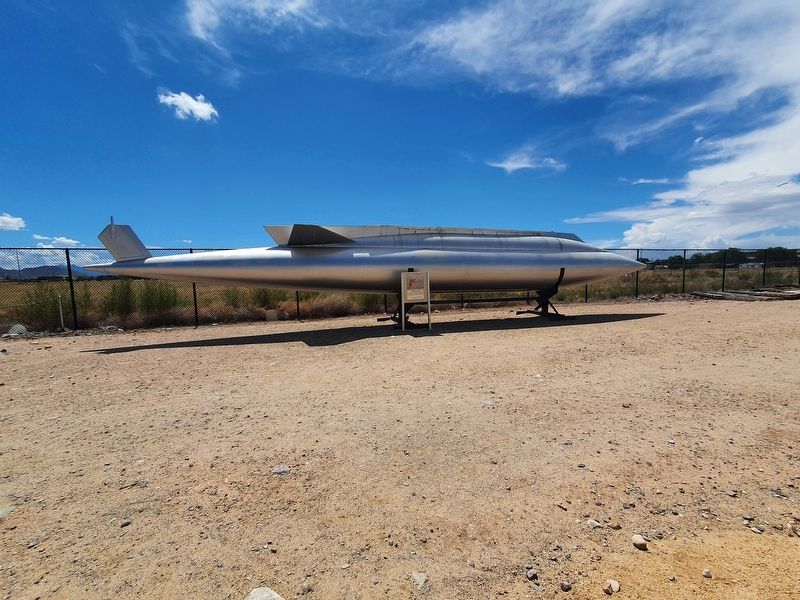 B-58 Hustler Pod and Marker. Click for full size. B-58 Hustler Pod and Marker image. Click for full size.