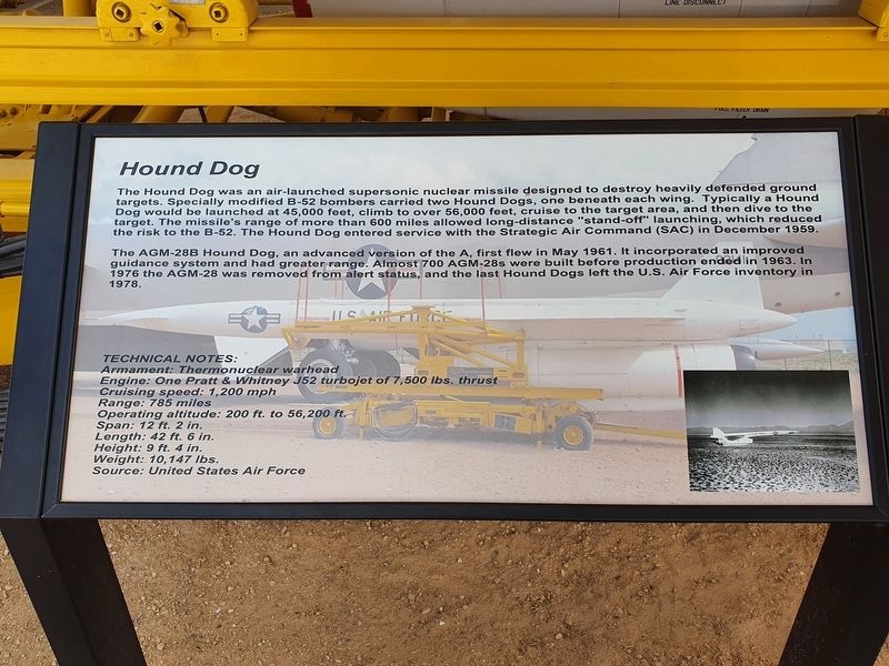 Hound Dog Marker. Click for full size. Hound Dog Marker image. Click for full size.