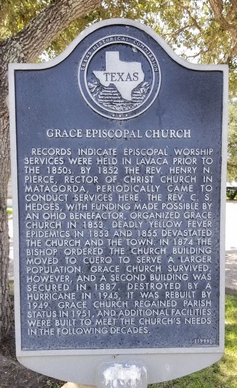 Grace Episcopal Church Marker image. Click for full size.