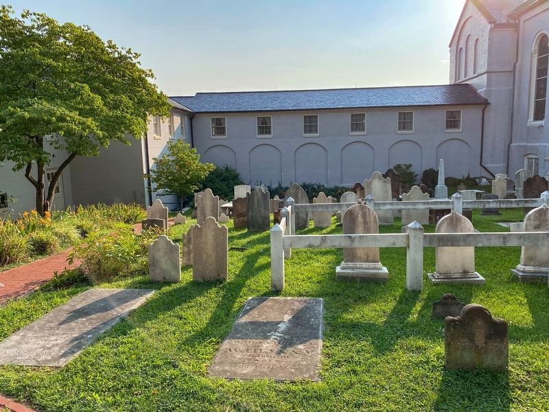 St. George's Graveyard. Click for full size. St. George's Graveyard image. Click for full size.