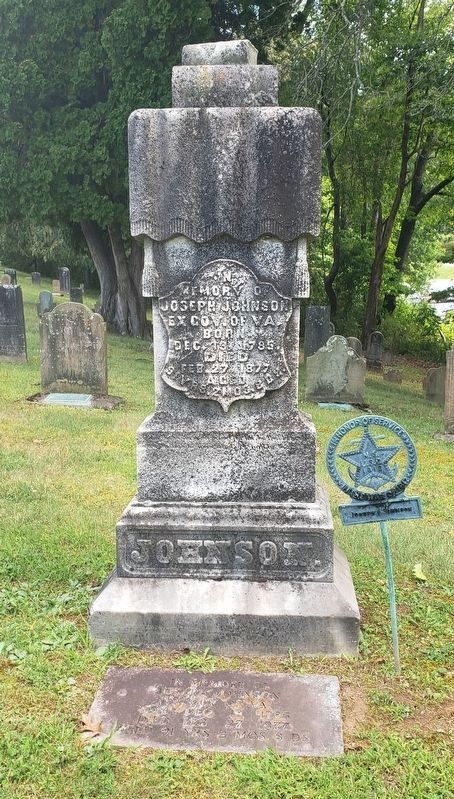 Grave of Joseph Johnson image. Click for full size.