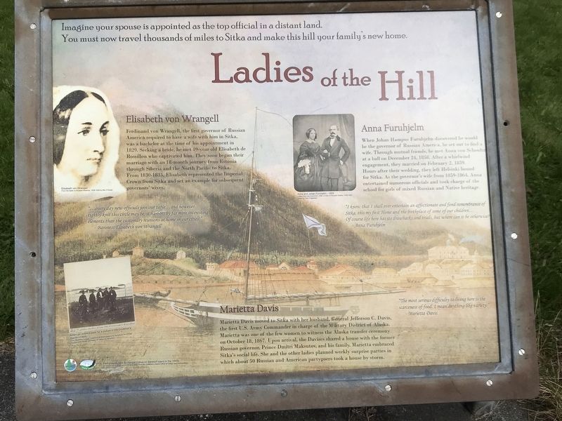 Ladies of the Hill Marker image. Click for full size.