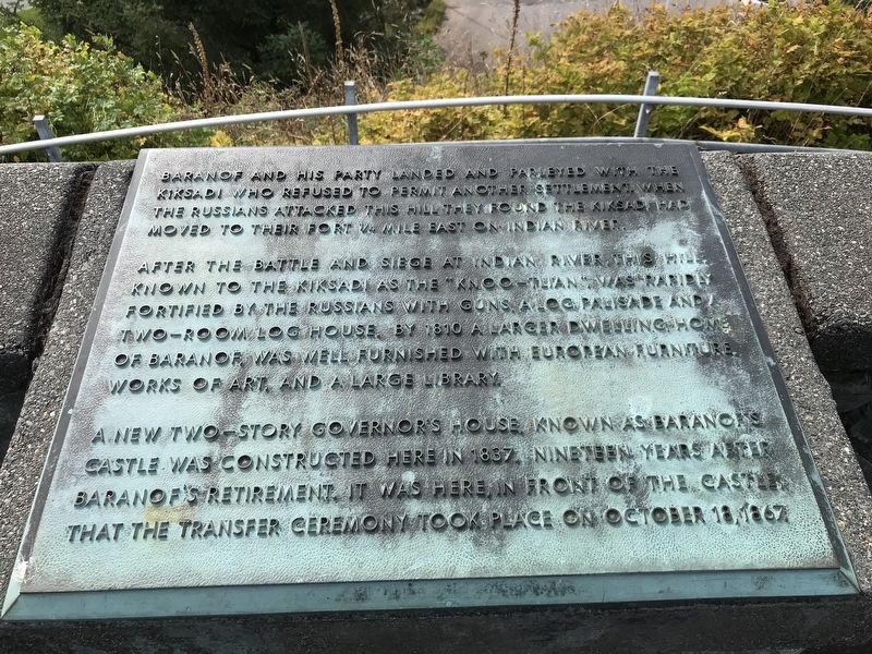 History of Castle Hill Marker. Click for full size. History of Castle Hill Marker image. Click for full size.