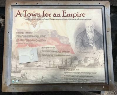 A Town for an Empire Marker image. Click for full size.