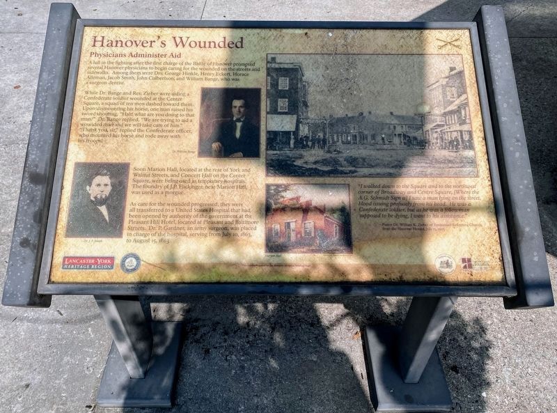 Hanover's Wounded Marker image. Click for full size.
