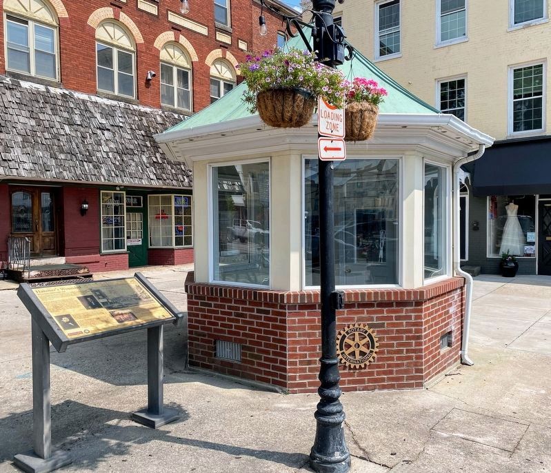Hanover's Wounded Marker and Gazebo image. Click for full size.