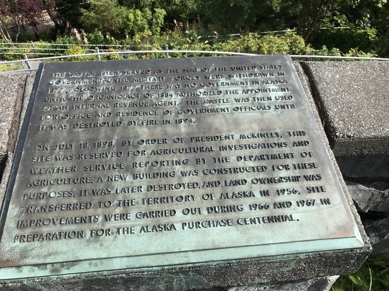 History of Castle Hill Marker image. Click for full size.