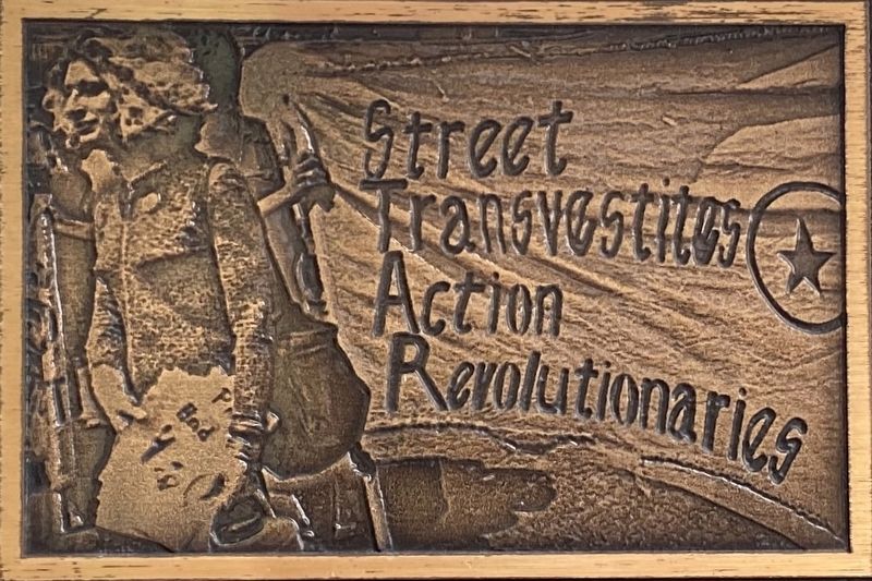 Marker inset: Sylvia Rivera image. Click for full size.
