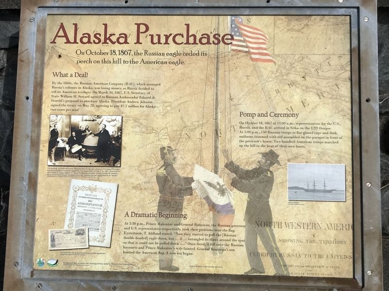 Alaska Purchase Marker image. Click for full size.