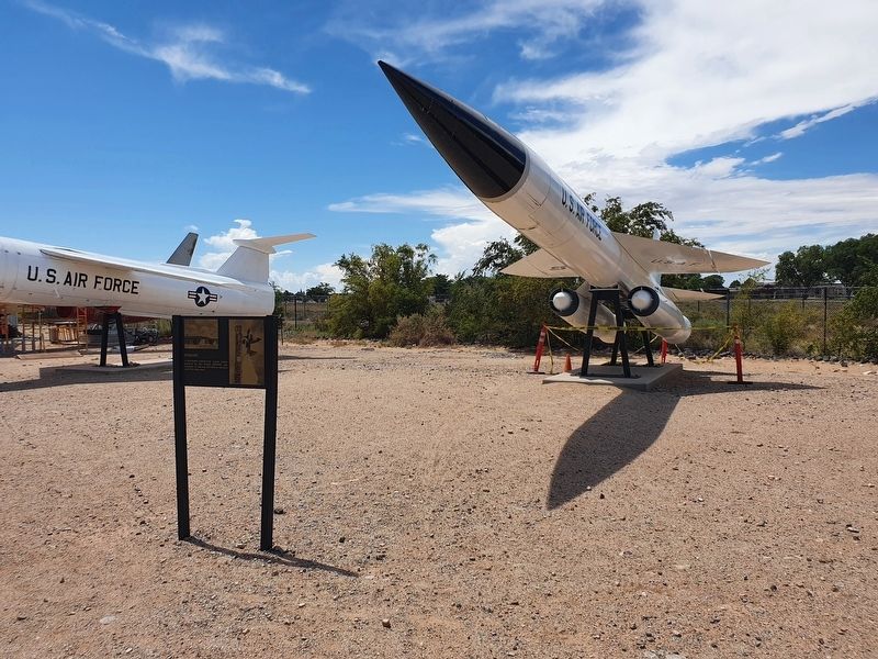 Bomarc and Marker. Click for full size. Bomarc and Marker image. Click for full size.