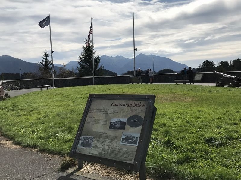 American Sitka Marker image. Click for full size.