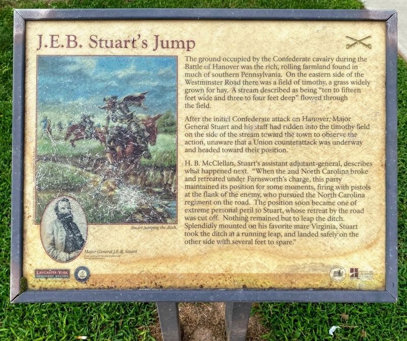 J.E.B. Stuart's Jump Marker image. Click for full size.