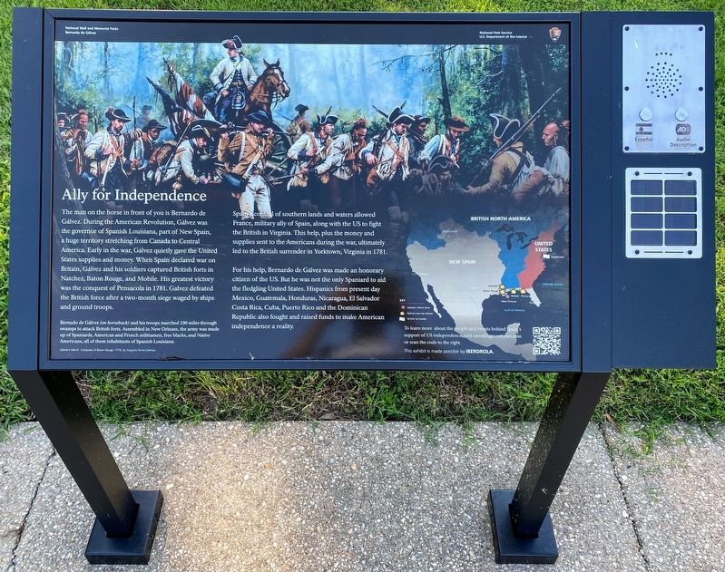 Ally for Independence Marker. Click for full size. Ally for Independence Marker image. Click for full size.