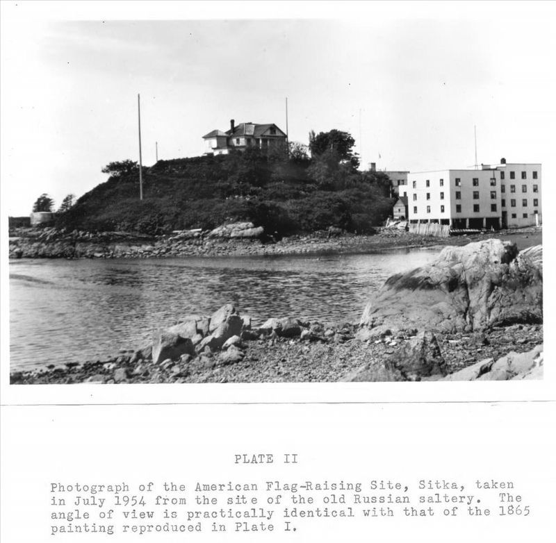 American Flag Raising Site image. Click for more information.